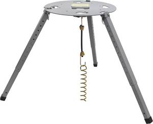 lot 2059 image: TR-1518 Satellite Tripod Mount,Compatible with Carryout(GM-1518, GM-1599, GM-MP1), Pathway and Playmaker RV Satellite Antennas,and Adjustable Height (14.5 inches-22 inches).