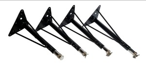 lot 2060 image: Tapered Metal Table Legs XU-LEG-SHORT-GG