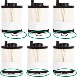 lot 2081 image: $131 FS20083 Fuel Filter Water Separator Compatible with Cummins ISX DD13 DD15 DD16 Detroit Diesel Engines Replaces A48507 PF46145 A0000905051 PF46145 6 PACK