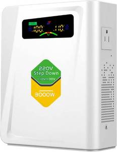 lot 2087 image: $180 Power Converters 220v to 110v Step Down Transformer Voltage 3000w, No Noise, Ten Protection Functions, Suit for Air Fryer, Coffee Maker,for US Appliance Used in Europe