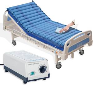 lot 2093 image: Alternating Air Pressure Mattress, Low Air Loss Hospital Bed Mattress with Adjustable Pump for Pressure Sore Relief, Pain Relief & Comfort for Seniors Bedridden Home Use