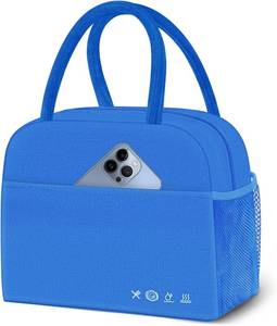 lot 3022 image: KUBYA Lunch Bag Lunch Box for Women Men Insulated Reusable Lunch Box for Adult Lunch Tote Bag Lunch Container for Office Work Picnic Beach or Travel royal blue