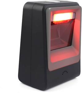 lot 3066 image: Symcode Desktop QR Omnidirectional Barcode Scanner, Hands-Free Automatic 2D 1D Bar Code Reader Scanner, for Supermarket Library Retail Store