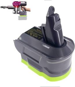 lot 3073 image: TPDL for Dyson V6 Battery Adapter, for Ryobi 18 Volt ONE Battery Convert for Dyson V6 Series SV03 SV04 SV09 DC62 DC59 Vacuum