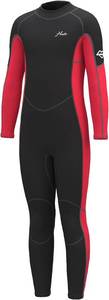 lot 3081 image: Hevto Kids Wetsuit for Boys Girls Toddler Youth 32mm Neoprene Full Wet Suits in Cold Water for Swimming Surfing Diving Size 4 kids