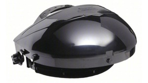 lot 3086 image: Lot of 40, CONDOR Face Shield Crown ABS Plastic, Black, Swing Ratchet Suspension Adjustment Type