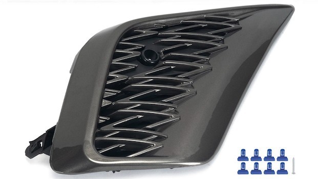 lot 361545 image: Front Bumper Face Grille Moliding Trim RH Right Side For 2018-2021 Lexus NX300