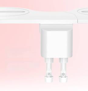 lot 3620 image: Bidet Attachment, Posterior&Feminine Wash-(Retractable Dual Nozzles)