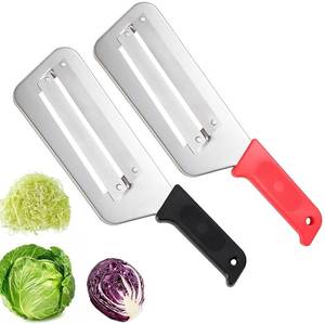 lot 3641 image: Cabbage Shredder for Coleslaw, 1-Piece, Stainless Steel, Upgraded Slicer for Lettuce, Fruit, and Vegetable