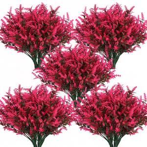 lot 3757 image: RECUTMS Spring Decoration Artificial Flowers Outdoors Greenery