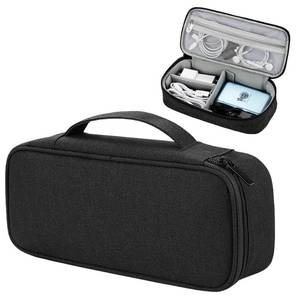 lot 3800 image: Teskyer Tech Organizer Pouch �� Portable Waterproof Electronics Bag with Compartments for Cables, Chargers, Earbuds & Phone (Black)