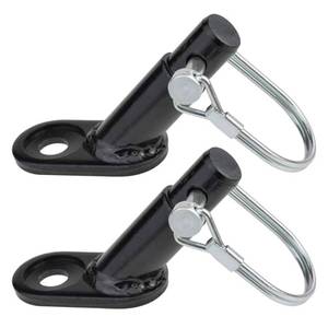 lot 3813 image: 2 Packs Bike Trailer Coupler, Fengek Bike Trailer Hitch Instep Attachment for Instep, Black