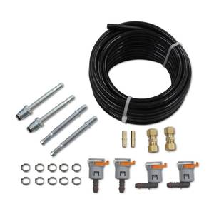 lot 3840 image: Automotive 25 Feet 38 Nylon Fuel Line Tubing Replacement Fuel Line Repair Kit 38 in (10mm)