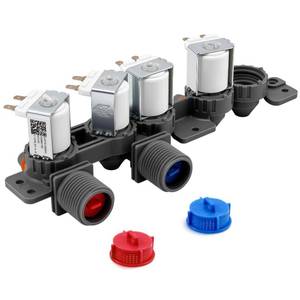 lot 3846 image: Upgraded AJU75152602 Washer Water Inlet Valve Assembly Fit for LG Washing Machine WT7100CW, WT7150CW, WT7300CV, WT7300CW, WT7400CV, WT7405CW WT7800CV, Replaces 5221EA1008S PD00060681