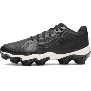 lot 3918 image: Under Armour Womens Glyde Sola RM Softball Cleats, (001) BlackWhiteBlack, 12, US