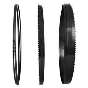 lot 3942 image: TASP 93-12 Bandsaw Blades Set (18 14 12 Wide) for 14 Band Saw, Compatible with Delta, Jet, Rikon, Ridgid, Craftsman, Grizzly, Bridgewood, Woodtek, Rockwell, Pack of 3