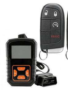 lot 3980 image: DIY Remote Key Fob Replacement Kit for Dodge Journey 2011 2012 2013 2014 2015 2016 2017 Smart Proximity Keyless Entry Remote Car Key with Simple Key OBD Tool