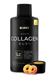 lot 3991 image: Premium Liquid Collagen for Women Weight Loss & Beauty w. Hyaluronic Acid, Biotin, L-Carnitine, Apple C Vinegar - Ultra Pure Multi Collagen Protein Shots Drink  Hair & Skin Liquid Vitamins - Colageno