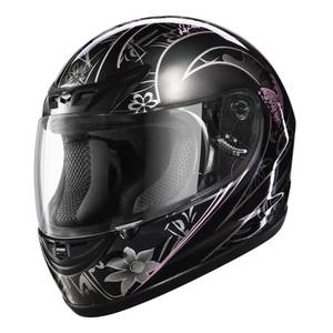 lot 5021 image: TCMT Full Face Motorcycle Helmet for Adults Men Women, Lightweight Polycarbonate Street Bike Dirt Bike Helmet with Anti-Scratch Mirror Shield and Removable Liner, DOT Approved - Medium