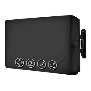 lot 5062 image: ULTCOVER Waterproof TPE Fabric Outdoor TV Cover with Anti-scratch Liner for 46-49 inch Outside Flat Screen Televisions