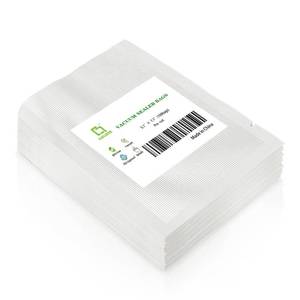 lot 5080 image: CANLENPK 5.1x7.1 Inch13x18cm Vacuum Seal Bags, Small Food Vacuum Storage Sealer Bags, Seal Meal Snack Fruit Nut Tea Cookie Bean, Boil Steam Heat Freezer Sous Vide Grocery Sealable Bags (100PCS)
