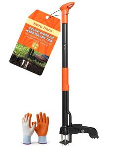 lot 5091 image: Weed Puller Tool 4-Claw Stand Up Weed Remover tools with Ergonomic Long HandleFoldable Foot PedalEasy Eject,Heavy Duty Garden Weeding Tools for Dandelion,Crabgrass,Thistle No Bending Kneeling
