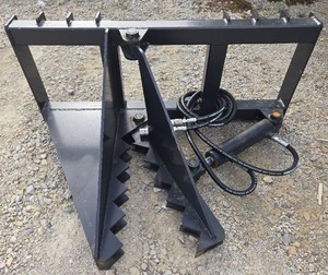lot 3032 image: Unused 2026 JCT Skid Steer Tree Puller