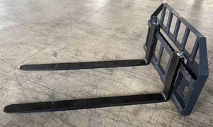lot 3053 image: Unused 2026 JCT Skid Steer Pallet Fork Frame with 60in Long Tines Class lll 8000 lbs Industrial Series