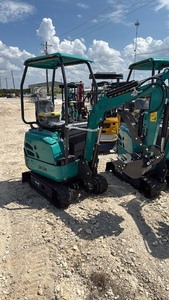 lot 2008 image: Unused CFG Industries QK16R Mini Excavator - Teal