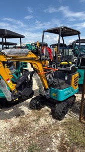 lot 2016 image: Unused CFG Industrial MX15RX Mini Excavator - YellowTeal