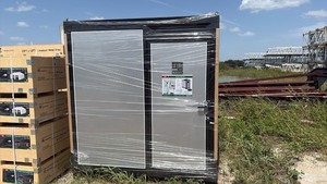 lot 9000 image: KJ Portable Restroom K1522 Heavy-Duty 7FT4IN x 5FT x 8FT