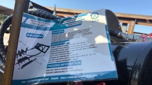lot 7045 image: AGT unused Heavy Duty Skid Steer Auger SSECAG-Y