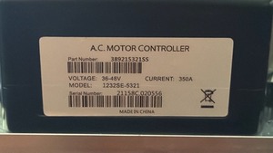 lot 19076 image: New Spiderway 1232SE-5321 36V-48V 350A AC Motor Controller