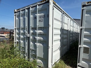 lot 10 image: One Trip 40ft Steel Shipping Container With 4 Side Doors - CIMU1023250