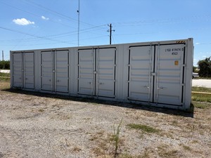 lot 16 image: One Trip 40ft Steel Shipping Container With 4 Side Doors - LYGU4194740