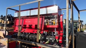 lot 7134 image: Unused skid steer no till seeder