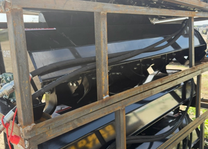 lot 7146 image: AGT unused rotary tiller skid steer attachment
