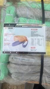 lot 75 image: LandHonor unused LHR-WS22 Flat Eye Webbing Slings Set of 22