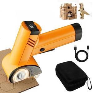 lot 1363 image: Rechargeable Electric Scissors, Automatic Fabric, Craft & Carpet Cutter - Retail $15