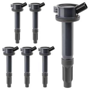 lot 1368 image: HQPASFY Ignition Coil Pack UF486 Set of 6 Compatible with 2009-2012 Ford Escape, 2006-2012 Ford Fusion, 2008-2011 Mazda Tribute, 2009-2011 Mercury Mariner, 2006-2011 Mercury Milan Replace# GN10238 - Retail $50