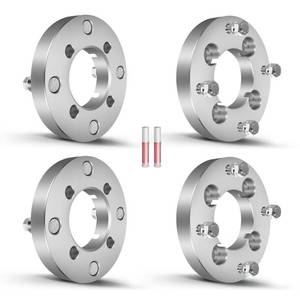 lot 1388 image: OCPTY 4x110 to 4x137 Wheel Adapters for 250 2x4 for 250 4x4 for 300 for 300 2x4 for 300 2x4 Auto 1 inch 10x1.25 Studs 74mm Hub Bore Forged Wheel Adapters 4 lug 4PCS - Retail $74