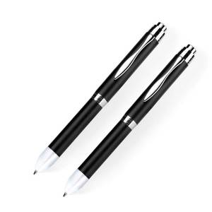 lot 13477 image: Yacig Light Up Pen, Intellectual LED Pen Light for Night Writing, Two Brightness Settings, 1x AAA Battery Powered, Easy to Operate Pack of 2 - White - Retail $24