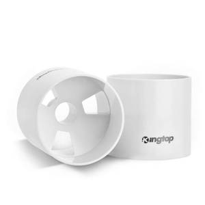 lot 13489 image: KINGTOP Golf Hole Cups for Practice Putting Green, Putting Cup, Outdoor  Indoor, Fit USGA  PGA Regulations, Ivory White, 4 Depth, 2-Pack - Retail $17