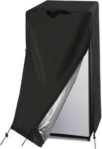 lot 16264 image: Guisong Refrigerator Cover, Waterproof&Dustproof Cover for Protecting Upright FreezersBeverage Refrigerator-Suitable for Large Cold Rooms(33W x 33D x 67H) - Retail $47
