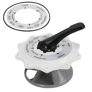 lot 1525 image: FQRANBO 270067 2 Inch Top Valve Assembly Replacement Kit Replacement for Pentair Hi-Flow Top and Side Mount Pool Spa Multiport Valve 261177 261173 261055 - Retail $40