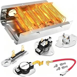 lot 1527 image: Upgraded 279838 Heating Element Replacement for Kenmore Dryer Model 110, 7080500 Series & Elite  Fits 110.65132411 110.62332511 11060222510 11060222511 11060602990 11061202011 1106474240 - Retail $26