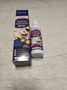 lot 7315 image: SINROBO Bitter Apple Spray for Dogs to Stop Chewing Effective IndoorOutdoor Deterrent