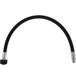 lot 15292 image: Tool Daily Pressure Washer Whip Hose with Swivel, Reel Connector Hose for Pressure Washing, 2 FT (38 NPT Solid  M22 Female) - Retail $20
