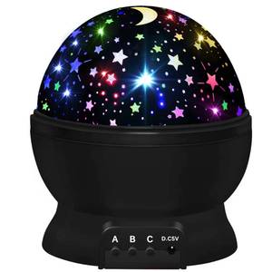 lot 15338 image: Night Light for Kids,Boys Toys for 3 4 5 6 7 8 Year Old Boys,Star Projector 360 Degree Rotation - 4 LED Bulbs 16 Light Color Changing with USB Cable,Lamp Ceiling Lights for Kids Bedroom - Retail $10