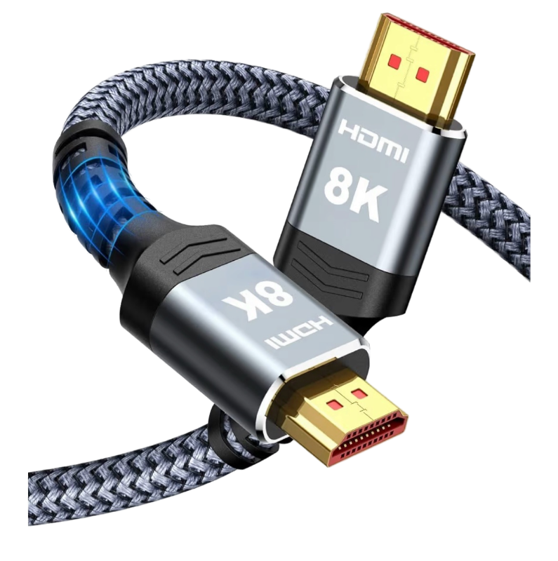 lot 6239 image: 8K HDMI Braided Cable 6FT